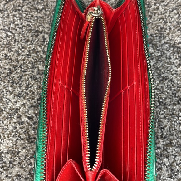 Authentic Christian Louboutin green Pannatone spike wallet limited edition - Picture 9 of 12